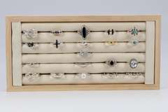 .925 Sterling Silver Curated Ring Set Lot of 20 Rings