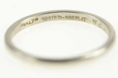 Platinum Classic 1.9mm Traditional Wedding Band Ring
