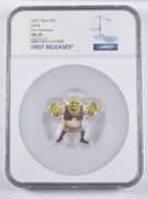 MS70 2021 Niue $2 Shrek 1 Oz. .999 Fine Silver FR NGC