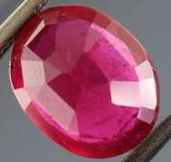 Glistening 3.72ct blood red Ruby