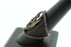 Sterling Silver & Diamond Ring