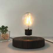 Imitation Wood Grain Magnetic Levitation Light Bulb