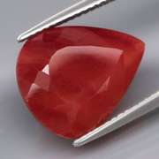 Don't miss this 8.40ct top imperial red Andesine!