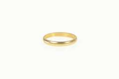 10K Yellow Gold 1.8mm Classic Child's Simple Plain Baby Ring