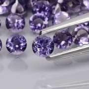 Awesome 4.56ct high luster blue violet Iolite set