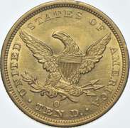 1843-O $10 Liberty Head Gold Eagle