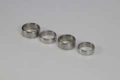 Lot of 19 Stainless Steel 316L Laser Cut Design Rings Various Sizes & Styles