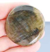 Rare blue flashing! 122ct Labradorite cabochon