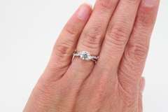Certified Diamond Engagement Ring
