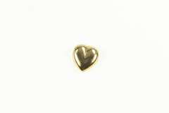 14K Yellow Gold Puffy Heart Love Symbol Classic Charm/Pendant