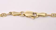 Fantastic Mariner Link Anklet in 14K Yellow Gold