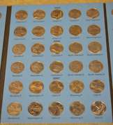 Complete 1999-2008 Whitman 50 State Commemorative Quarter Folder, P & D, BU Coins