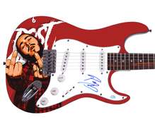 Post Malone Autographed Signed Custom Graphics Guitar ACOA