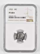 PF68* 1952 Roosevelt Dime - Graded NGC