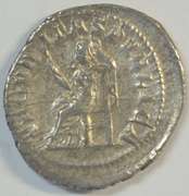 Sharp original Gordian III Roman silver Piece, 238-244 AD