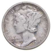 1921-D Mercury Dime