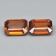 Collectors! 3.06ct natural Imperial Zircon set