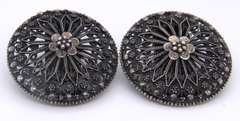 Sterling Silver Clip Earrings