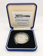 2000 Millennium United Kingdom Silver Proof Coin 5 Pounds