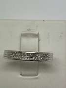 BRAND NEW 14K WHITE GOLD AND DIAMOND BAND
