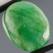 Huge natural 19.29ct Zambian Emerald cabochon