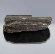 Huge! 244ct all natural uncut black Tourmaline