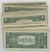 Lot of 47 mixed 1935 & 1957 $1 Silver Certificates