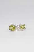 Sterling Silver Peridot Gemstone Ring