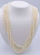 Long Strand of Fresh Water Pearls