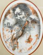 Fiddler Limited Edition Lithograph