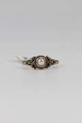 Sterling Silver Pearl Ring