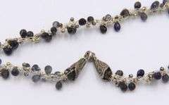Set of  Amethyst Necklace with Matching Bracelet