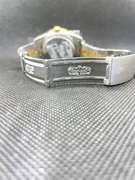 STUNNING 12CT CUSTOM DIAMOND ROLEX 36MM TWO TONE DATE-JUST WITH GOLD ROMAN NUMERALS