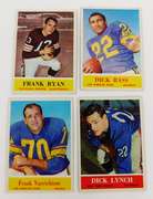 4 P.C.G. Football Cards
