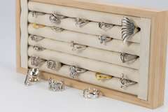 .925 Sterling Silver Curated 20 Ring Lot Various Sizes & Styles