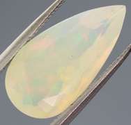 Wonderful glittering collectors 1.82ct faceted Jelly Opal