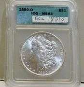 1890-O Morgan Dol  ICG  MS-63 Premium