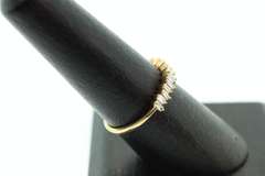 Unique 18kt Yellow Gold Diamond Band