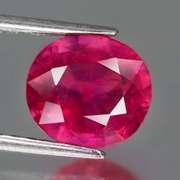 Stunning 3.58ct reddish pink Ruby
