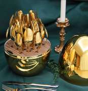 Cutlery Set Knife And Fork 24-Piece Egg-Shaped