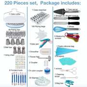 220-Piece Set Of Cake Turntables With Numbers Cake