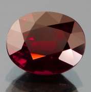 Midnight crimson 5.52ct Mozambique Garnet