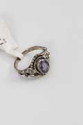 Sterling Silver Amethyst Gemstone Ring