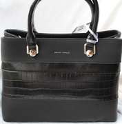 Stylish Black Color Designer Bag By David Jones-Paris