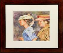 Robert Talbert Matted Watercolor