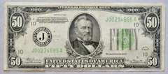1934 Series $50 Fed Reserve Note