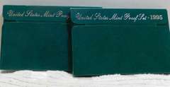 2 Sets:  1995 PROOF Sets, Much harder date