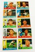 10 Topps 1960 Baseball Cards