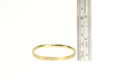 Gold Filled Art Deco Heart Pattern Retro Child's Bracelet