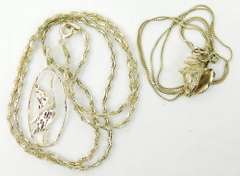 Sterling Silver Conch Shell & Pelican Necklaces